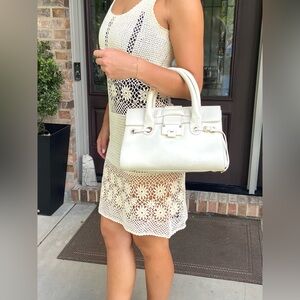 ELEGANT JIMMY CHOO leather handbag🌷🌷🌷